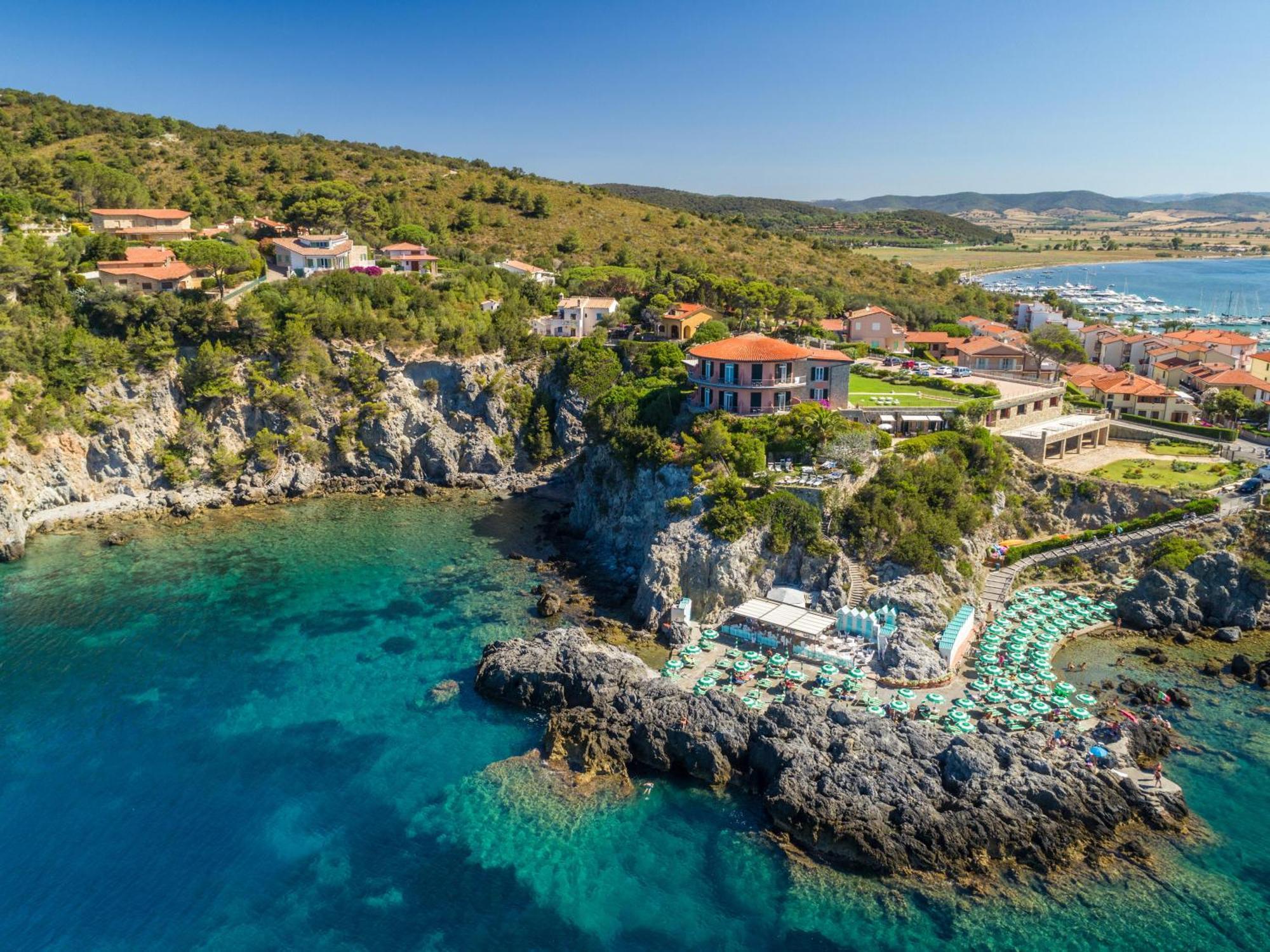 Hotel Capo D'Uomo Орбетелло Экстерьер фото
