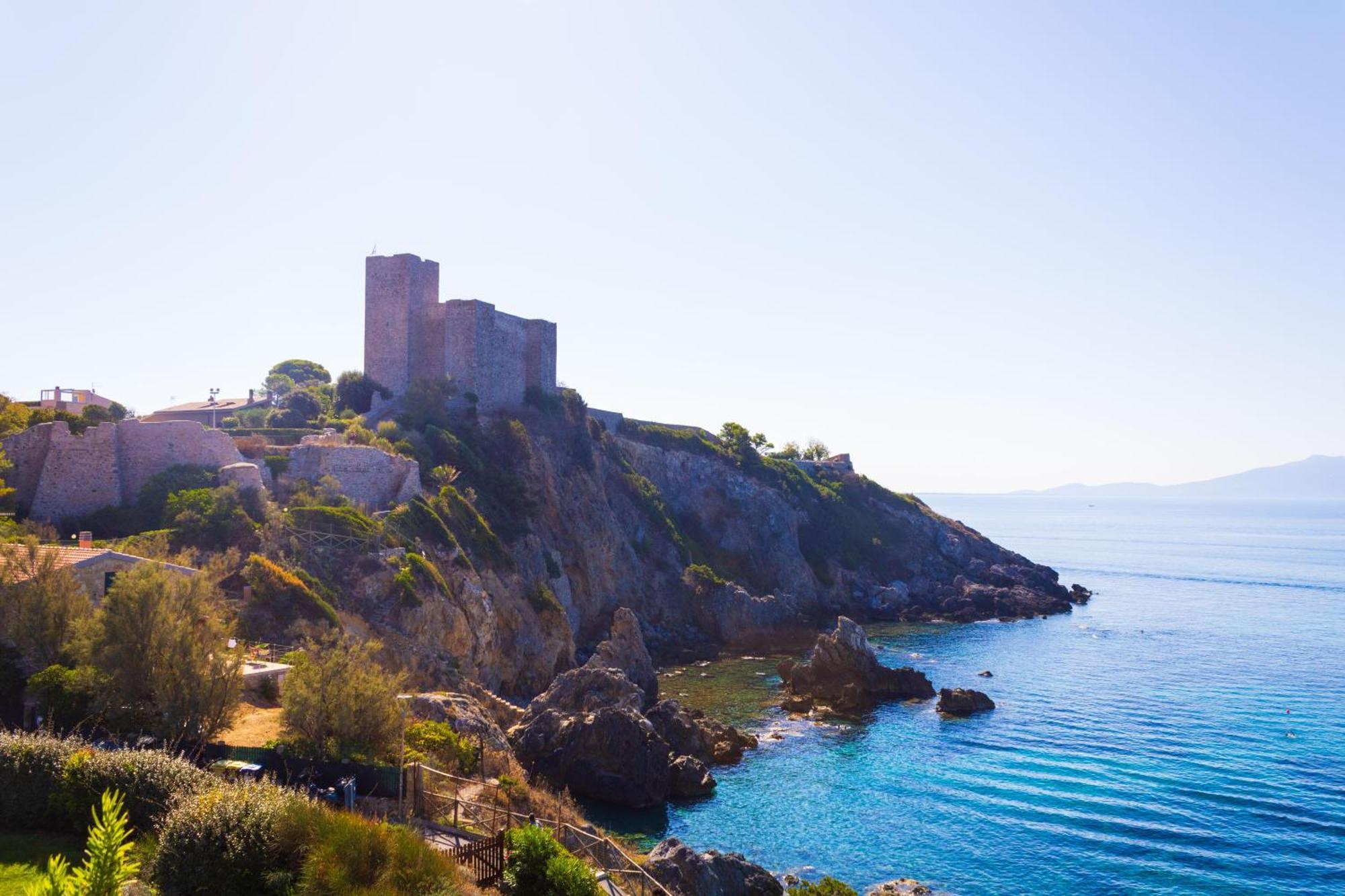 Hotel Capo D'Uomo Орбетелло Экстерьер фото