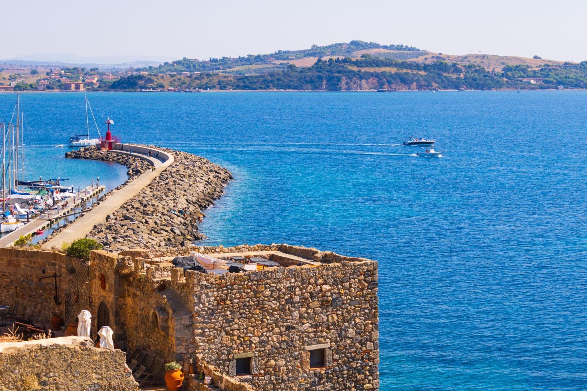 Hotel Capo D'Uomo Орбетелло Экстерьер фото