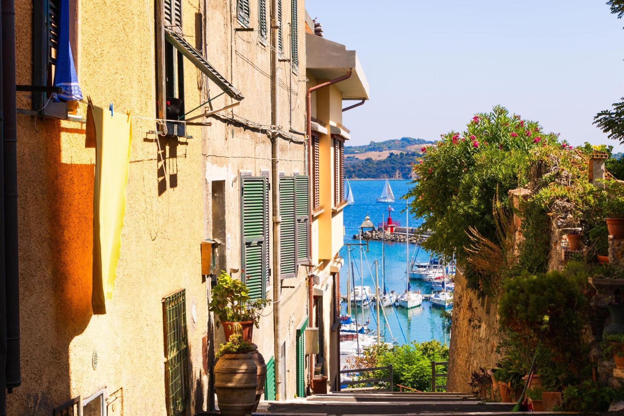 Hotel Capo D'Uomo Орбетелло Экстерьер фото