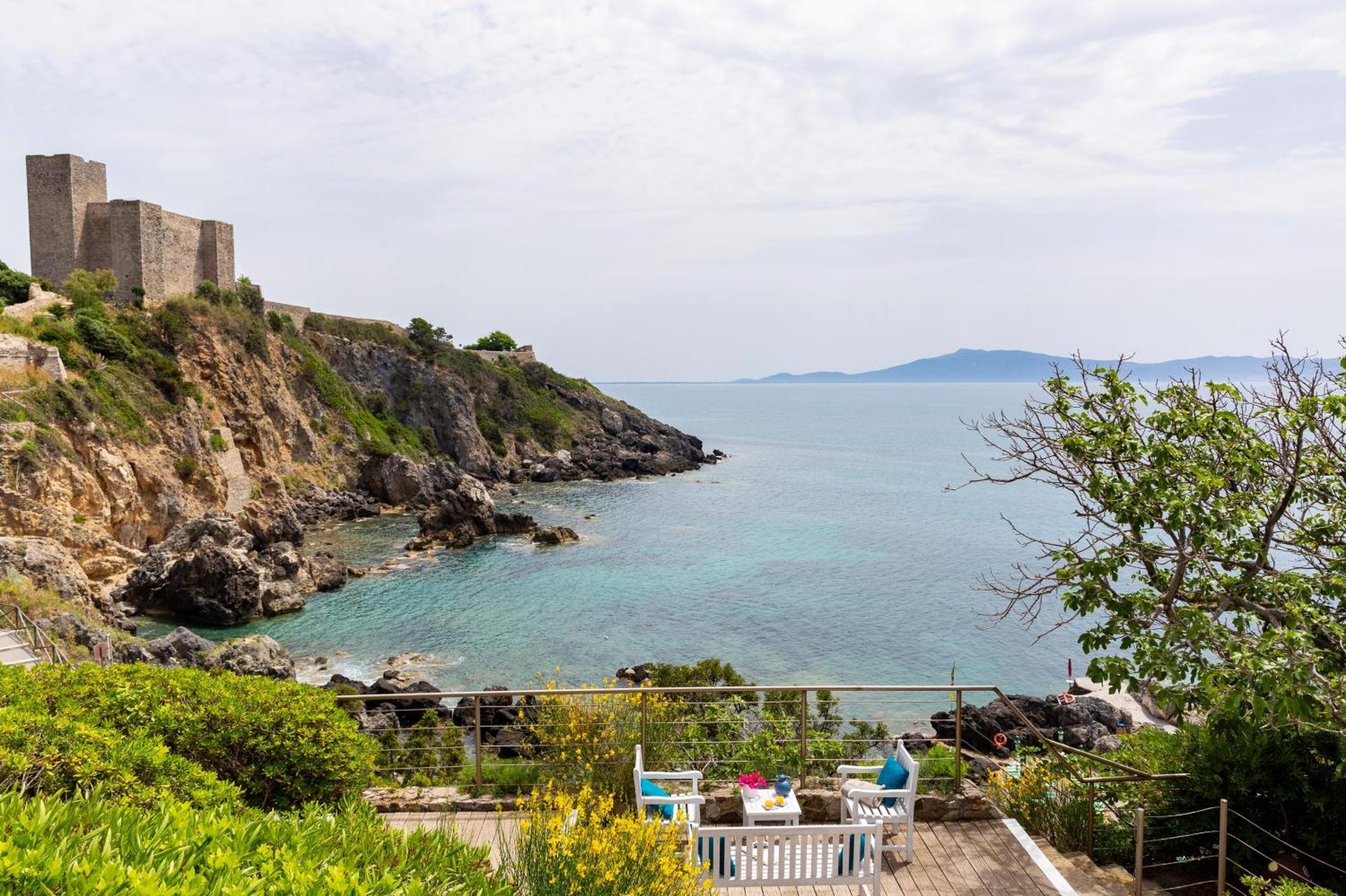 Hotel Capo D'Uomo Орбетелло Экстерьер фото