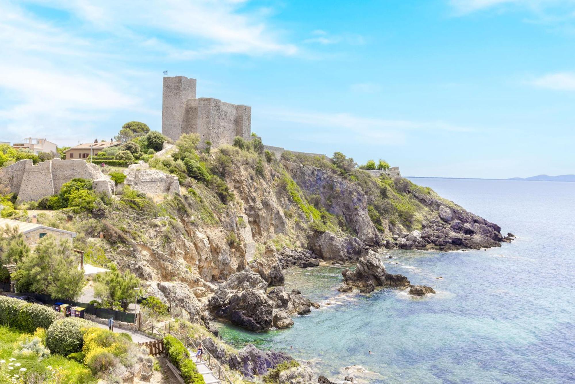 Hotel Capo D'Uomo Орбетелло Экстерьер фото